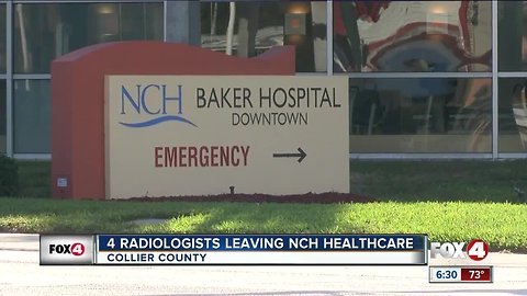 At least 4 radiologists give NCH notice of intent to leave