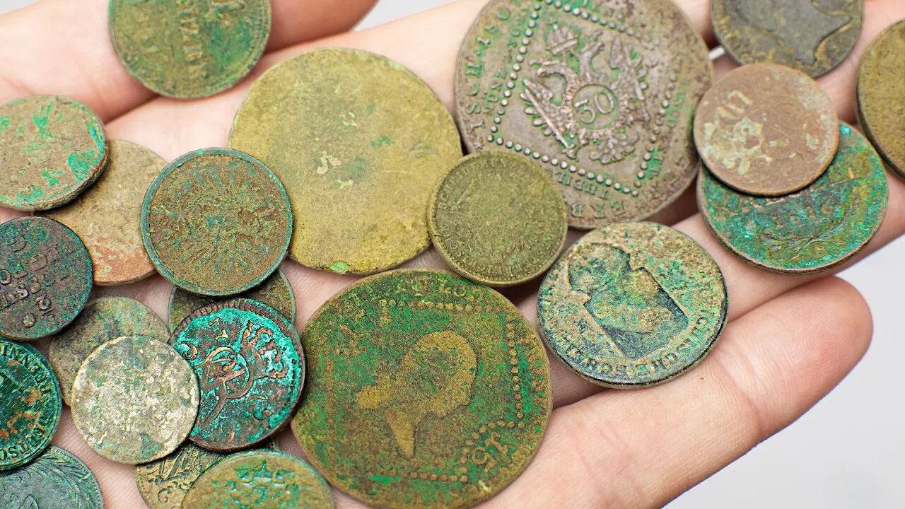 Old Coins of the 18th-19th Century Restoration - Cleaning and Preservation