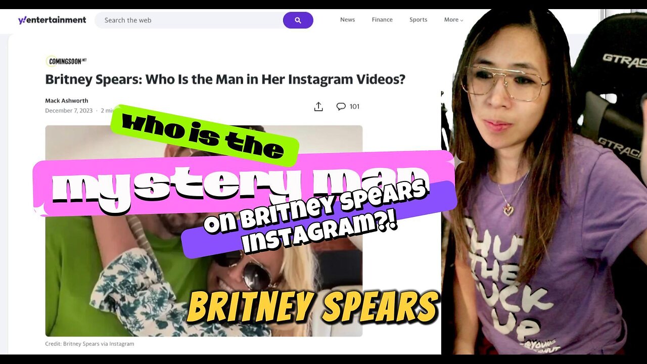 Ever wonder who that single fella in Britney Spears' instagram videos IS?