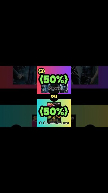 Qual filme você prefere?#shorts