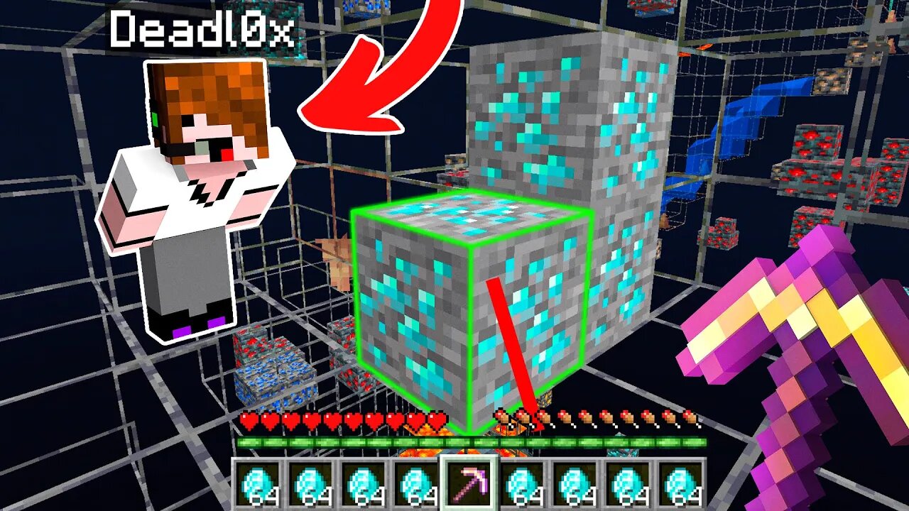 Using XRAY to PRANK My Friend in Minecraft…