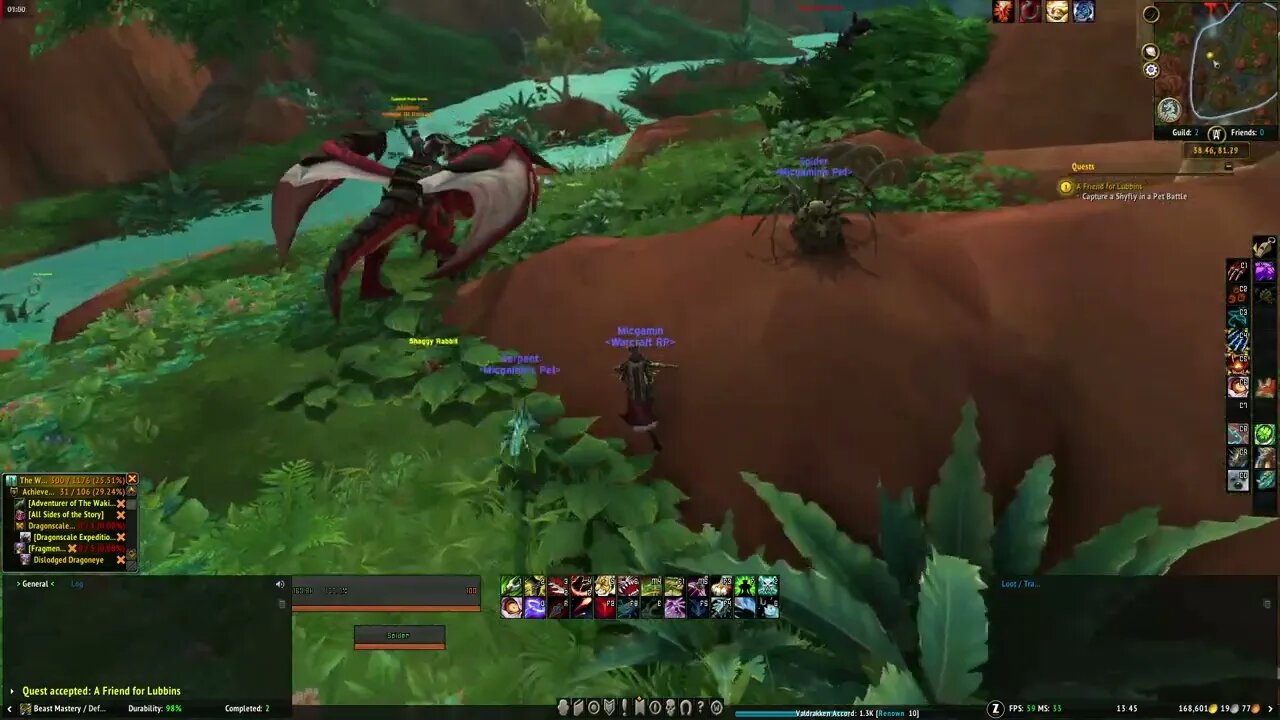 World of Warcraft Dragonflight A Friend for Lubbins