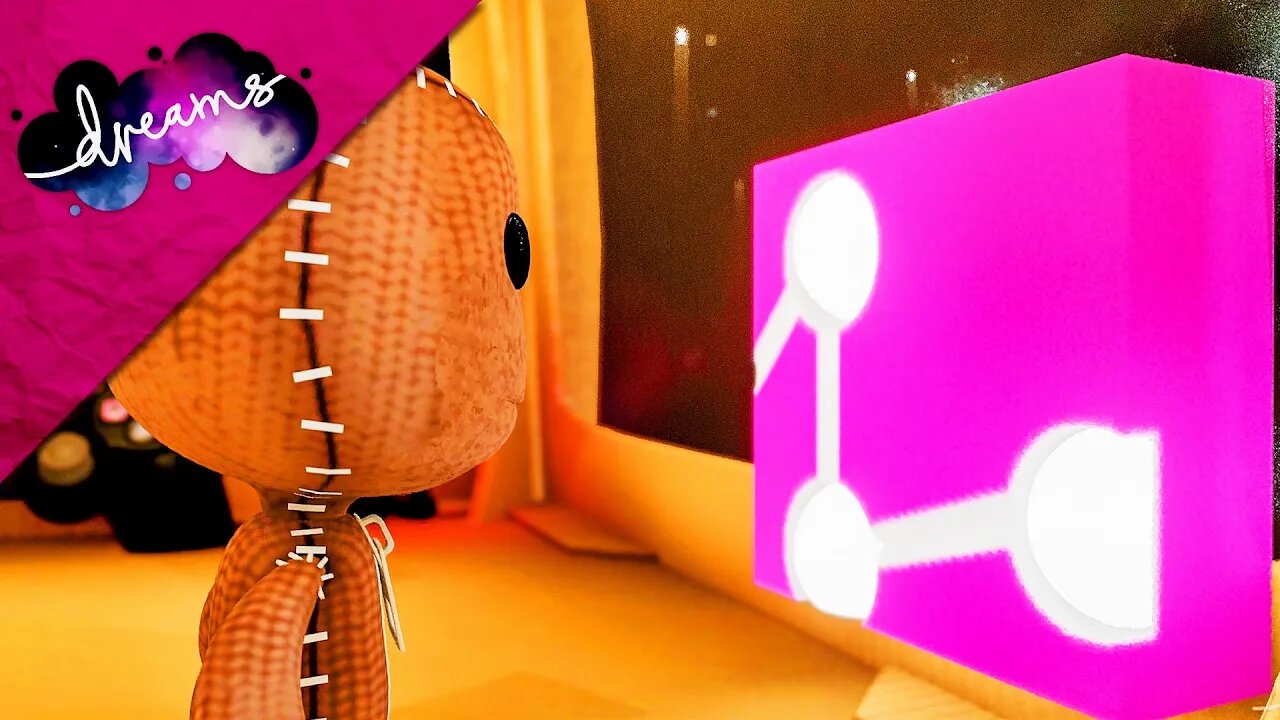 Sackboy Tries To Make LBP4 | Dreams PS4