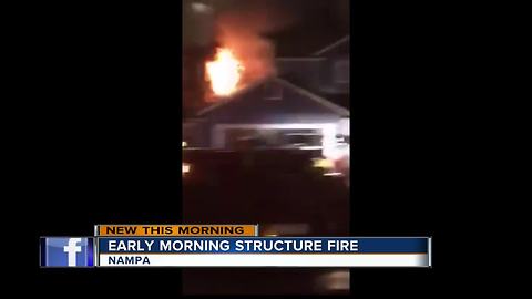 Crews put out fire in Nampa home