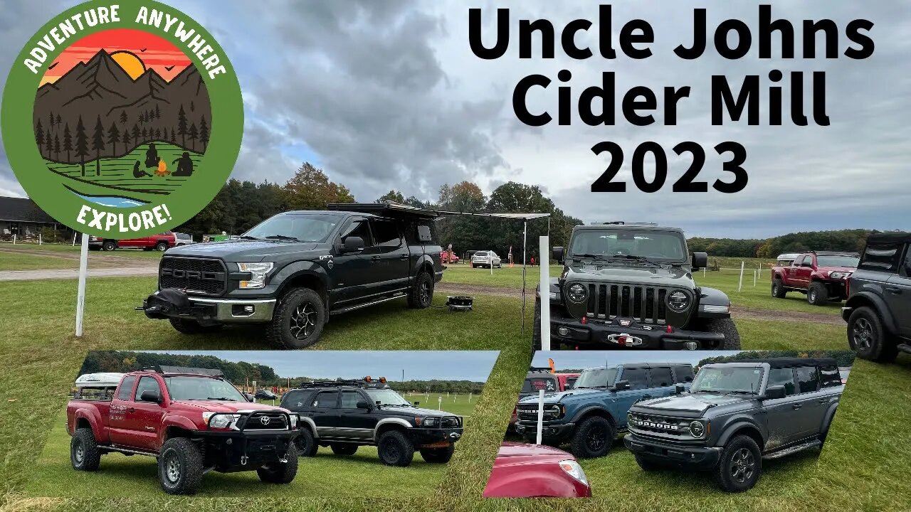 Uncle John's Cider Mill Overland Meet Up 2023