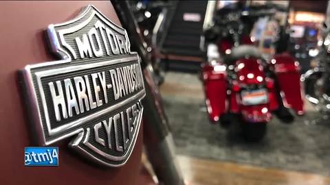 President Trump tweets support of Harley Davidson boycott