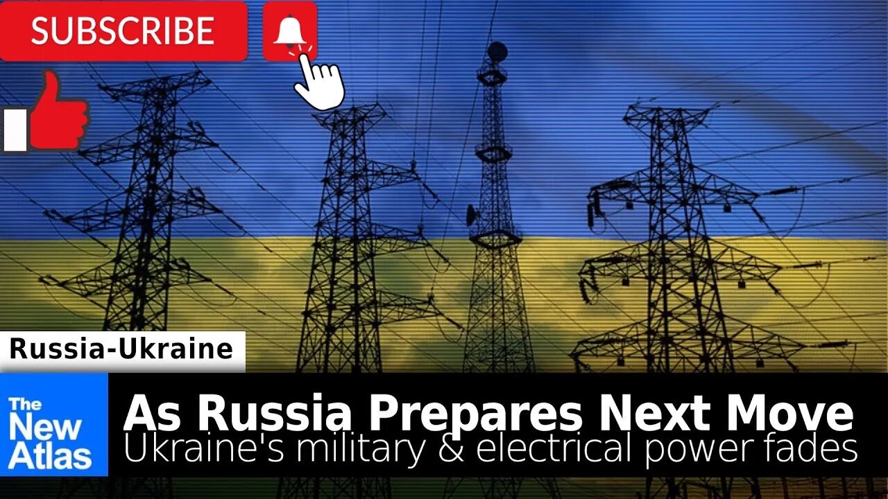 Russia Continues Grinding Away Ukrainian Military & Electrical Power!