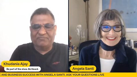 LIVE: Angela Santi, Founder of Dolce Vita Leadership Consulting