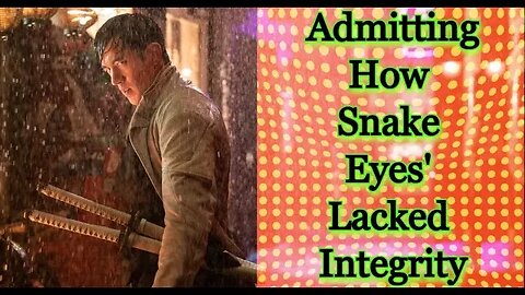 Snake Eyes Movie Actor Andrew Koji states that the movie lacked integrity