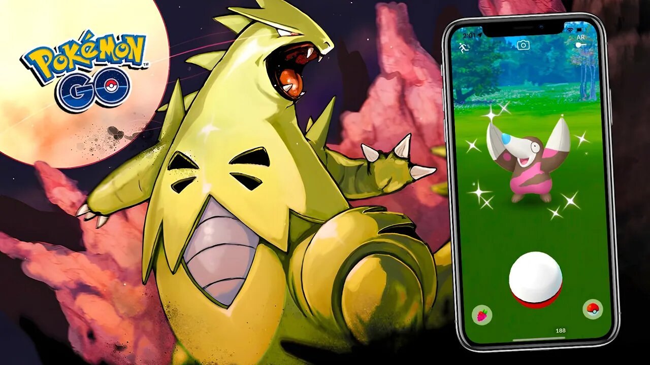 Quais Pokémon FOCAR no Evento da Sustentabilidade no POKÉMON GO! TYRANITAR SHINY E DRILBUR SHINY