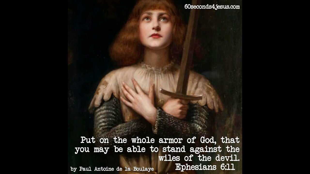 Put on the Armor of God!