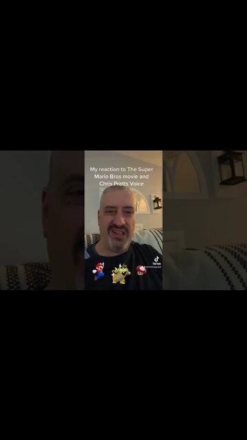 My reaction to the Super Mario Bros trailer #shorts #nintendo #supernintendo #supermariobros
