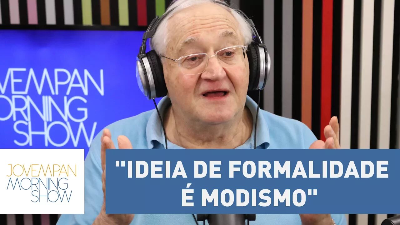 Boris Casoy: "Ideia de formalidade é modismo" | Morning Show