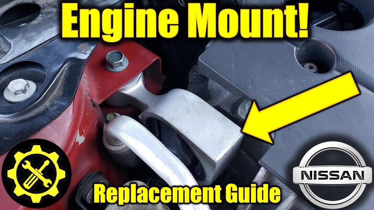 2007 - 2012 Nissan Altima 2.5 - How to Replace the Torque Strut Mount!