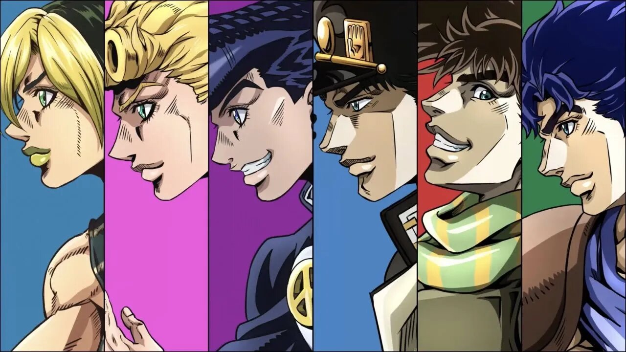 Ranking All 6 Parts of the JoJo's Bizarre Adventure Anime