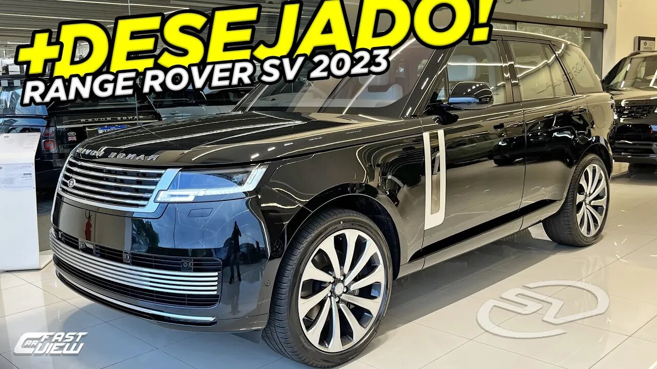 NOVO RANGE ROVER SV 2023 SUV COM ITENS INÉDITOS DE LUXO MAIS DESEJADO DO MUNDO (SÓ ELE TEM ISSO!)