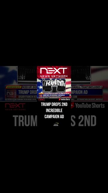 Trump Drops 2nd Incredible Campaign Ad #shorts