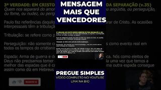 #shorts Mensagem: Mais que Vencedores