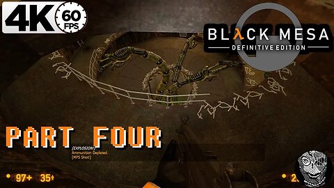 (PART 04) [Monster in the Rocket Chamber] Black Mesa 4k60