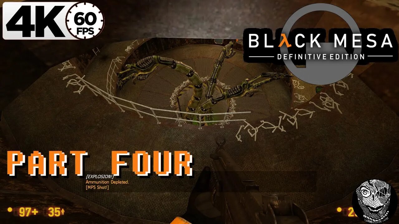(PART 04) [Monster in the Rocket Chamber] Black Mesa 4k60