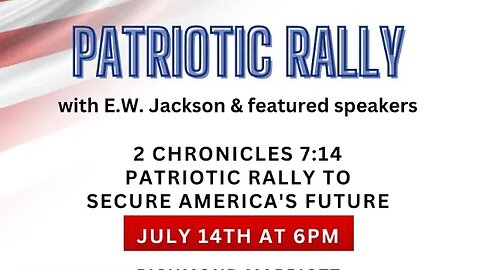 2 Chronicles 7:14 Patriotic Rally