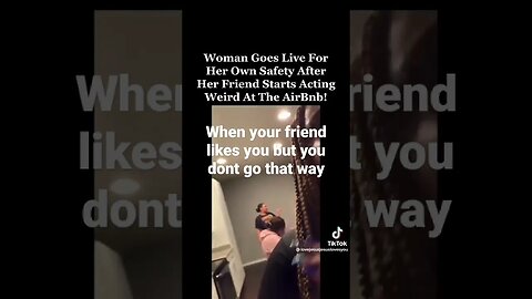 when your friend giving you those alphabet vibes #airbnb #arguing