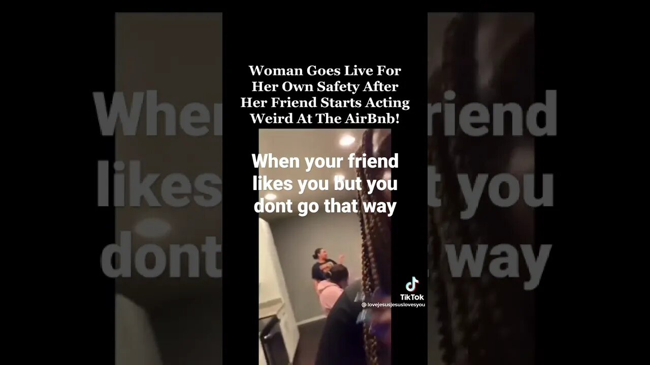 when your friend giving you those alphabet vibes #airbnb #arguing