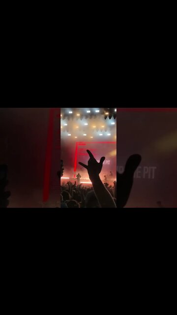 Opening the mosh pit for Bring Me The Horizon