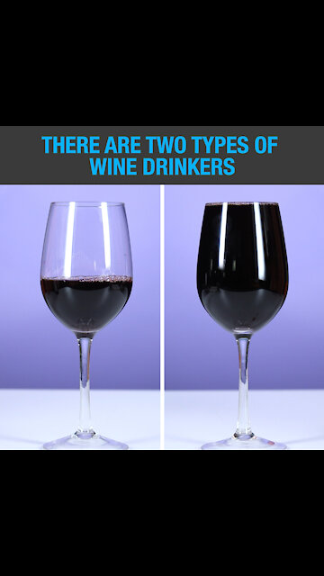 Two types of wine drinkers [GMG Originals]