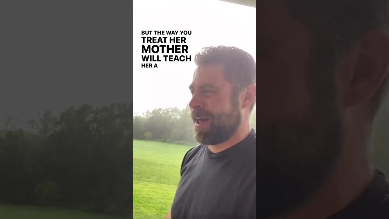 They’re always watching dad…