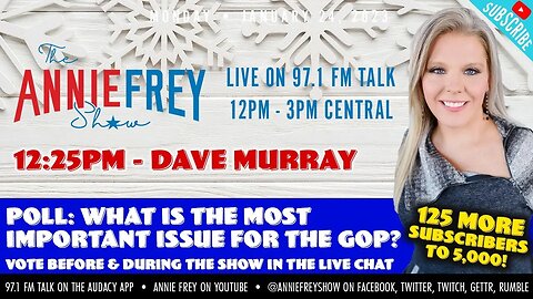 Apprehended terrorists at the border, GOP Winning Issues • Annie Frey Show 1/24/23