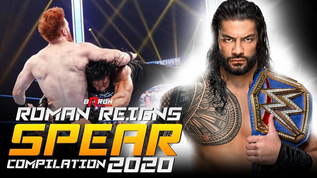 Roman Reigns - Spear Compilation WWE 2020