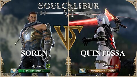 SoulCalibur VI — Ayrandros (Soren) VS Amesang (Quintessa) | Xbox Series X Ranked