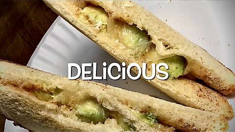 Avocado Swiss Sandwich