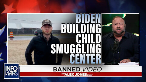 Breaking! Biden Building Giant Child Smuggling Center At Texas Border!