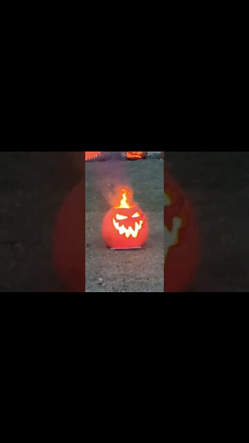 Flaming Pumpkin 2.0! MORE PUMPKIN! MORE FLAMES!