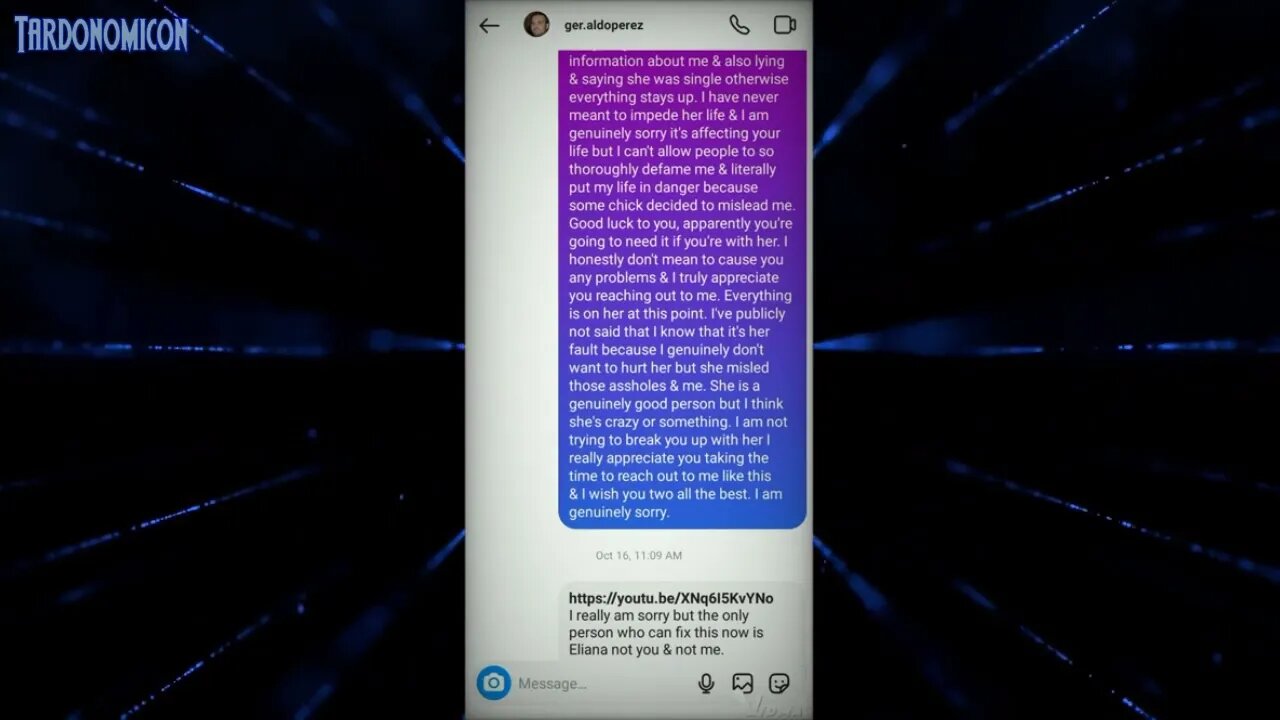 2022 06 25 4 Yet another imaginary boyfriend of my former friend a Mr Geraldo Perez