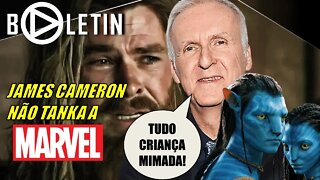 James Cameron Não Tanka a Marvel! #BOLETIM #HORAPLAY