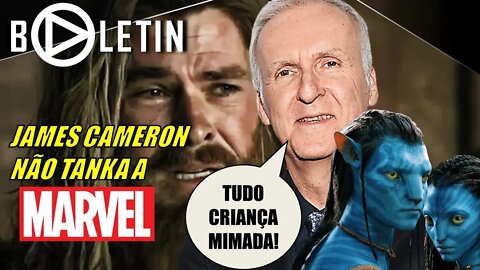James Cameron Não Tanka a Marvel! #BOLETIM #HORAPLAY