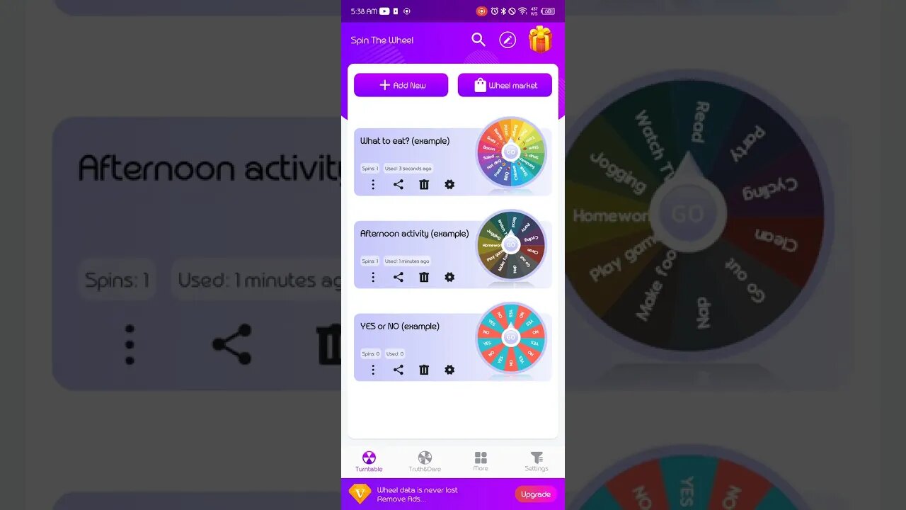 SPIN THE WHEEL