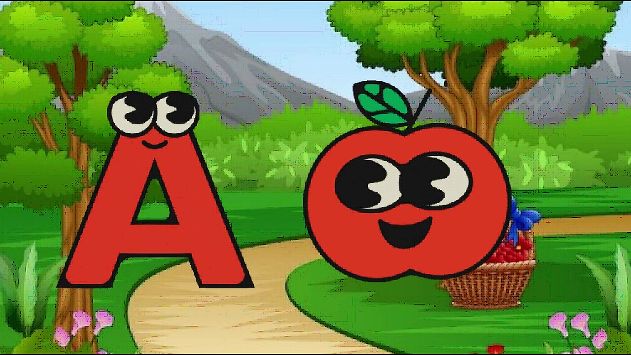 A For Apple ABC Alphabet | Abcd Songs | Alphabet Phonics | Alphabet Song for Toddlers