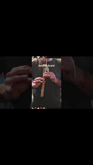 THE AEOLIAN SCALE!! #nativeamericanflute #musictheory #music #education