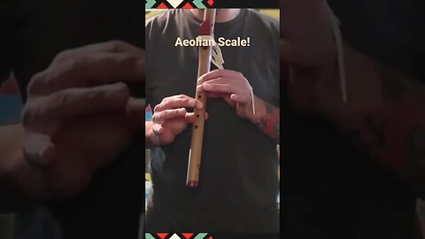 THE AEOLIAN SCALE!! #nativeamericanflute #musictheory #music #education