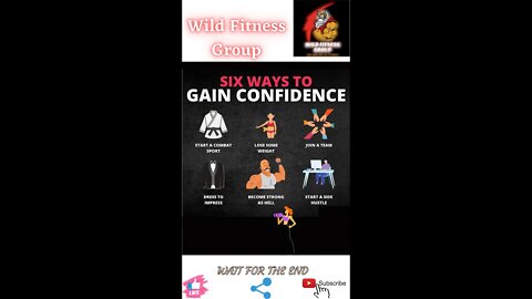 🔥Six ways to gain confidence🔥#short🔥#fitnessshorts🔥#wildfitnessgroup🔥9 march 2022🔥