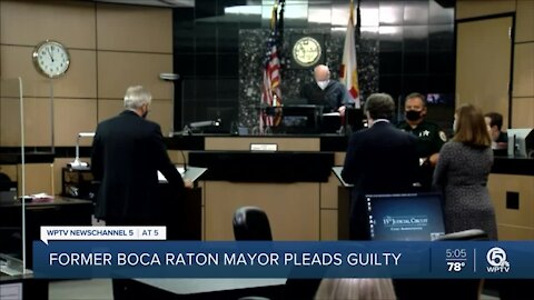 Former Boca Raton mayor pleads guilty