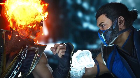 Mortal Kombat 1 Subzero and Scorpion Intro and Dialogue