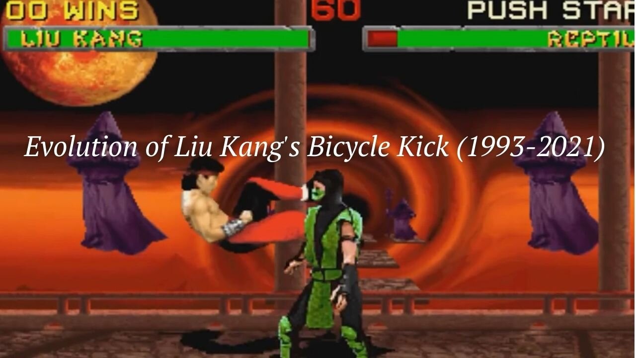 Evolution of Liu Kang's Bicycle Kick (1993-2021)