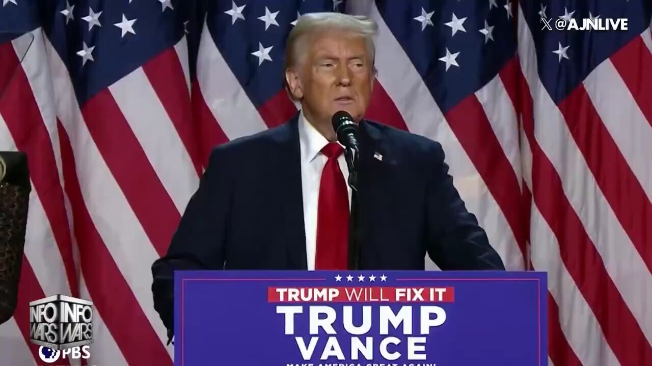 FULL VICTORY SPEECH: Donald J. Trump Delivers Powerful Victory Speech After Winning 2024