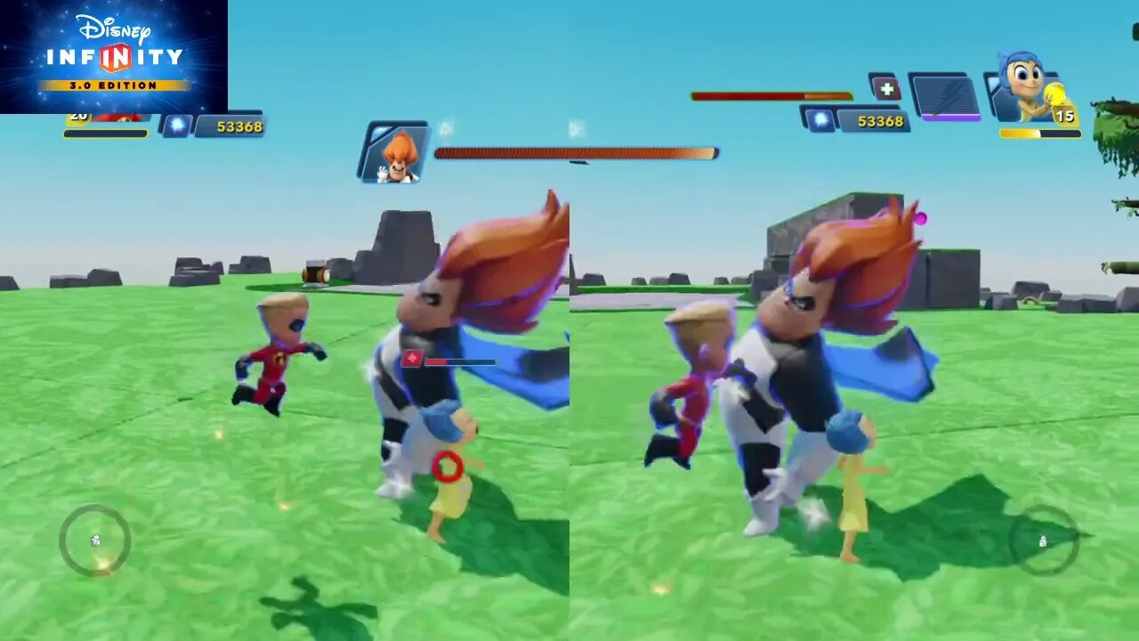 Disney Infinity 3.0 Joy vs Dash & Syndrome