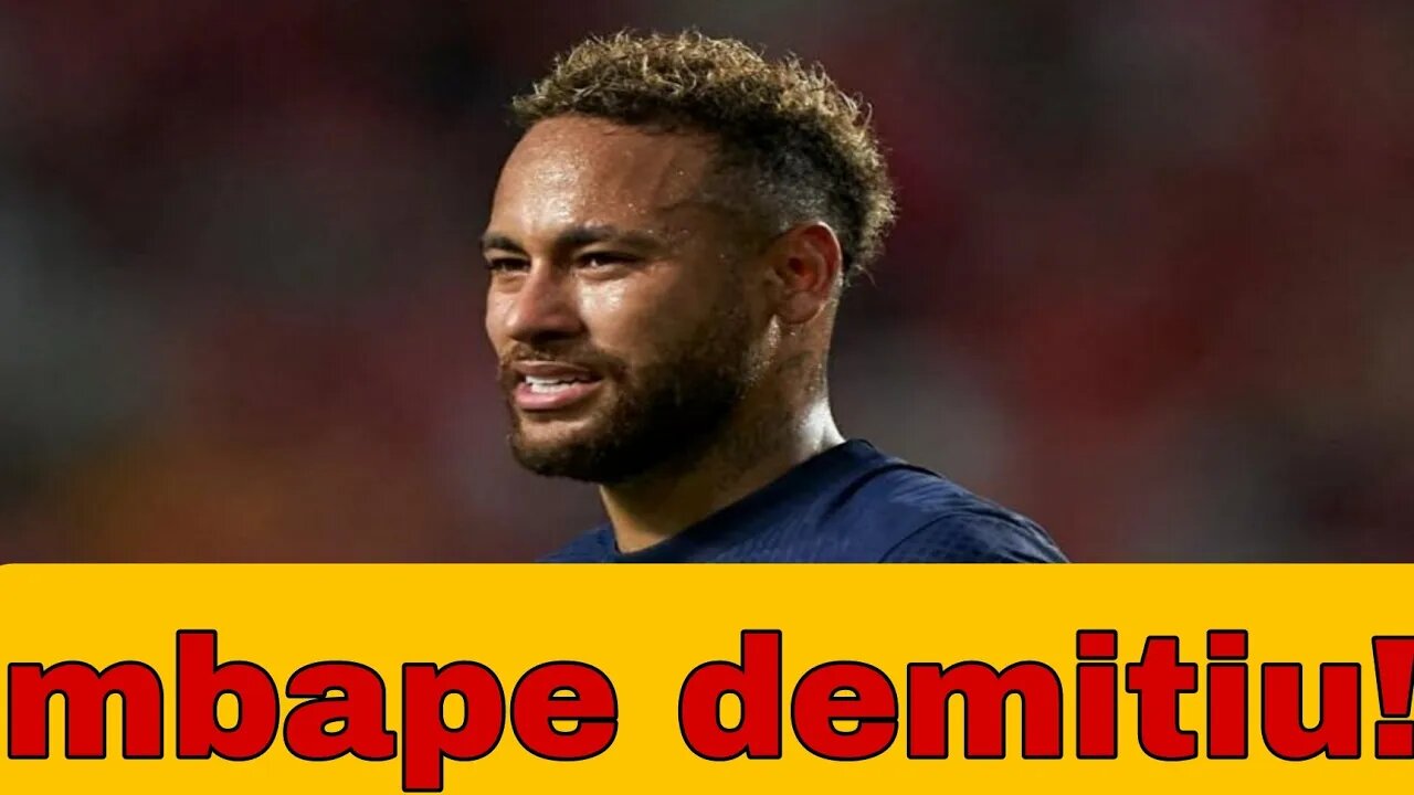 urgente!! mbape demitiu neymar!!!